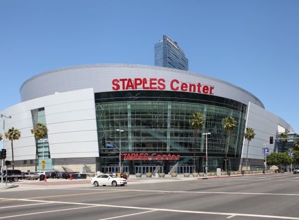 Staples Center Stadium in Los Angeles, California
